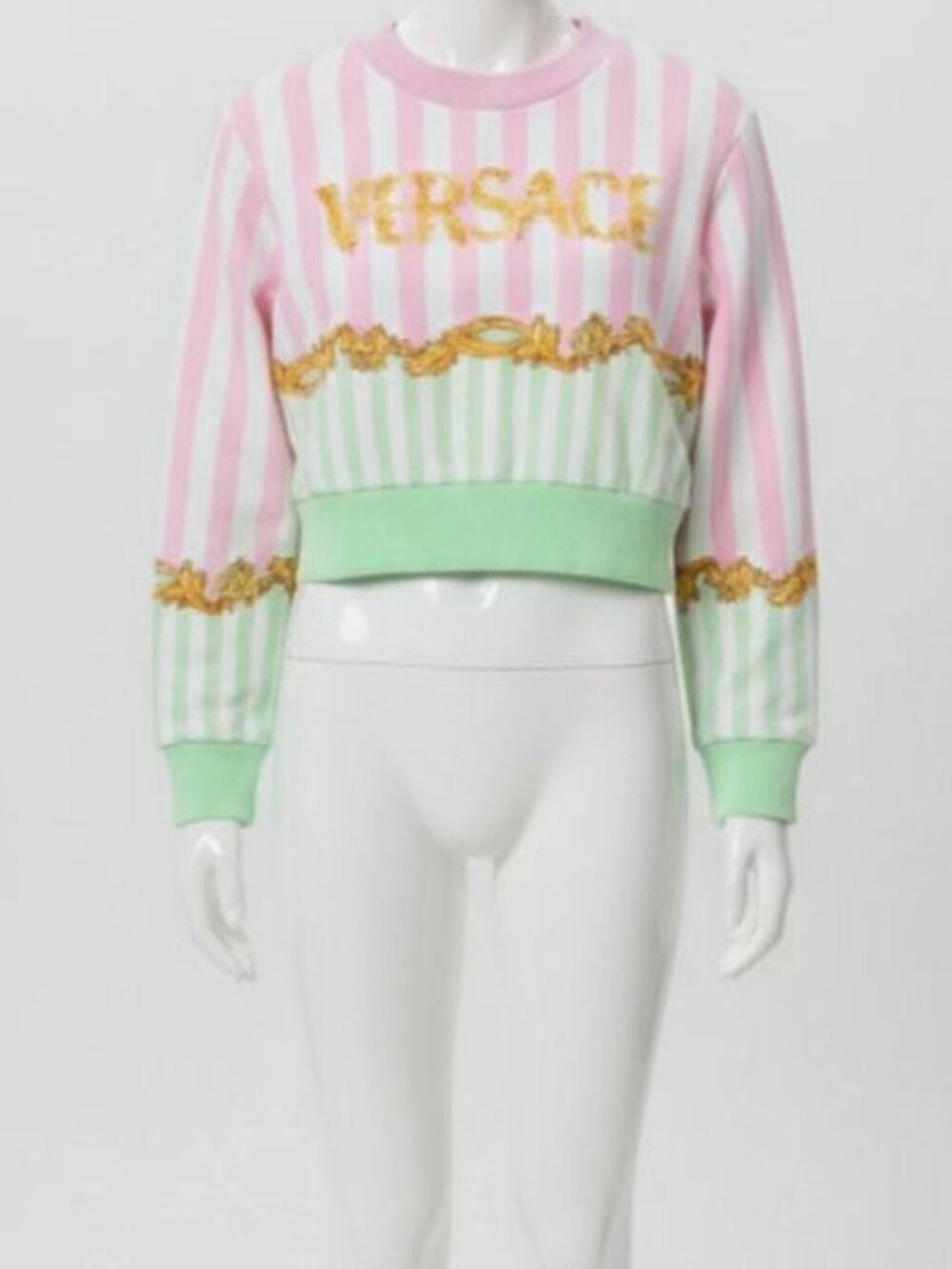 VERSACE Kids Unisex Pink Sweater Size 8Y